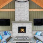 Modern stone veneer ideas